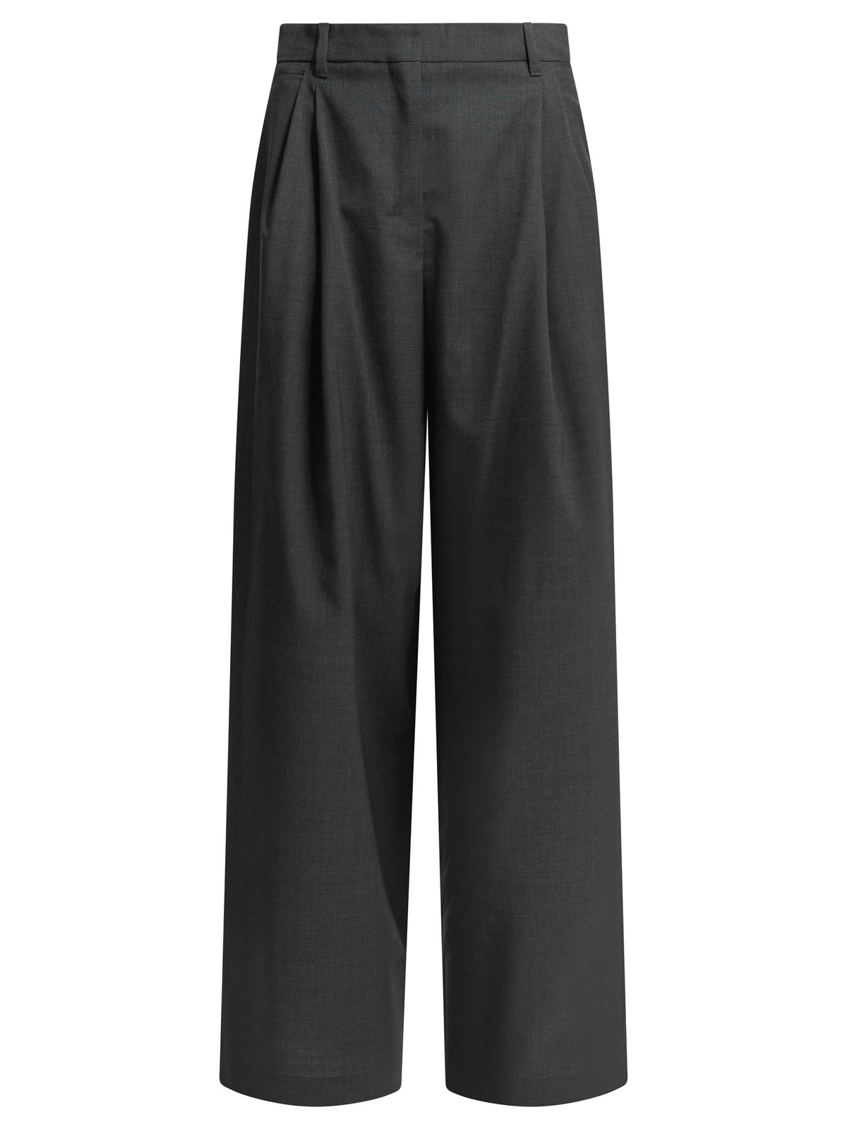 Max Mara Studio Tailored wool pants - Grey