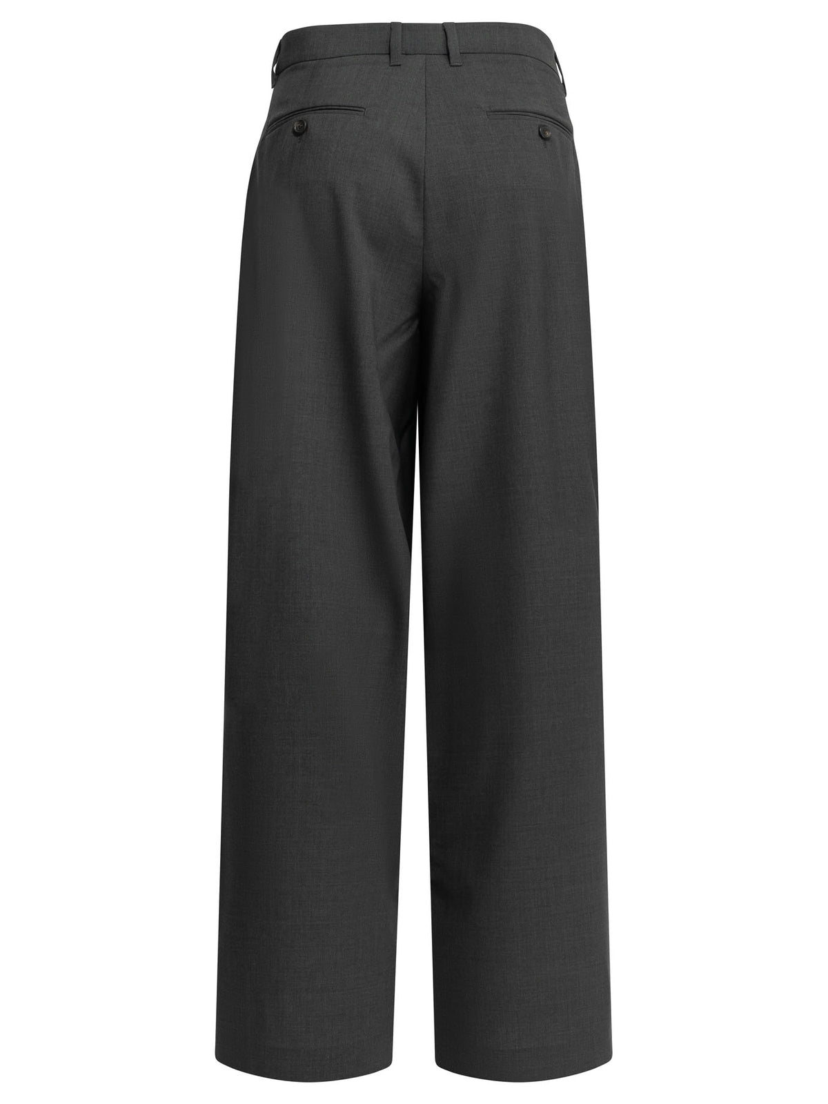 Max Mara Studio Tailored wool pants - Grey