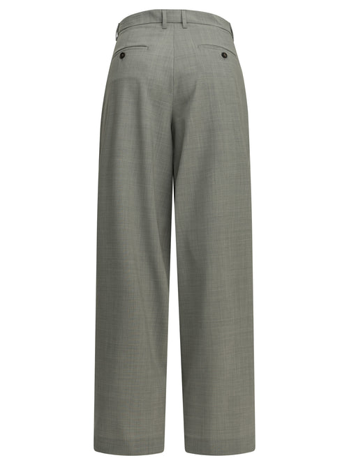 Max Mara Studio Tailored wool pants - Grey