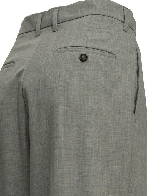 Max Mara Studio Tailored wool pants - Grey