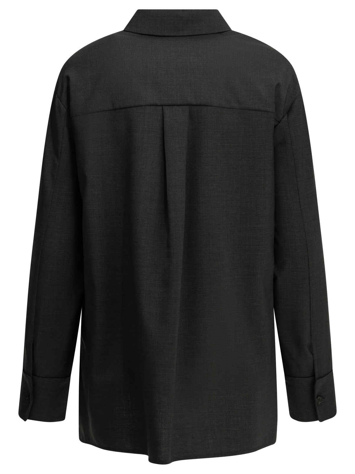 Max Mara Studio Casual shirt made of virgin wool - Grey