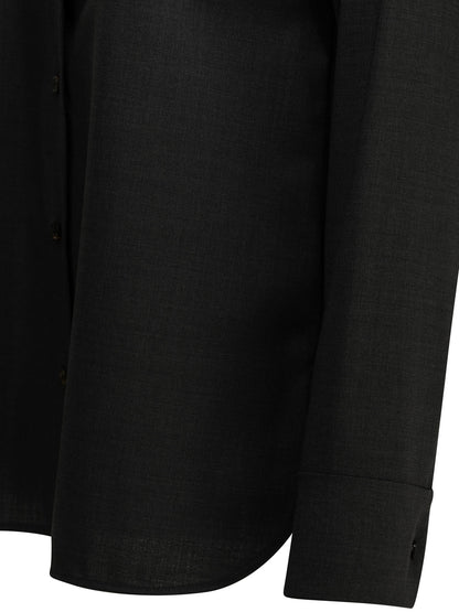 Max Mara Studio Casual shirt made of virgin wool - Grey