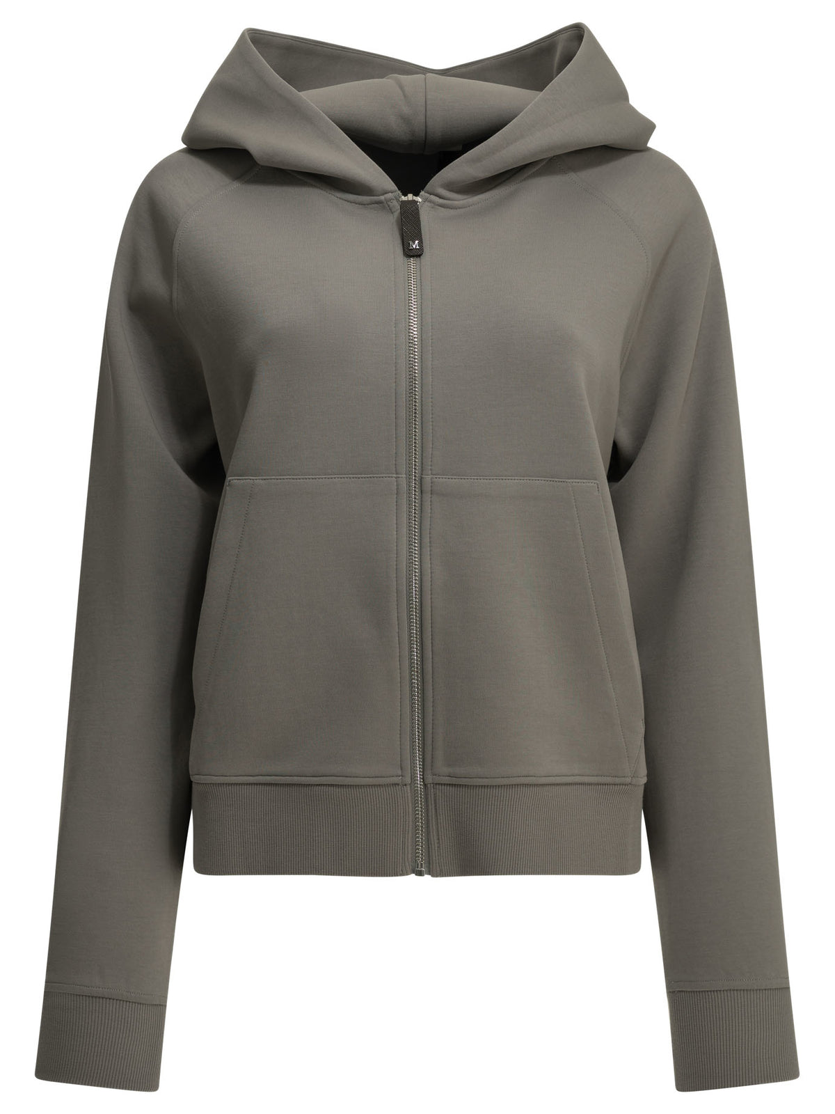 Max Mara Studio Hooded sweatshirt made of cotton jersey - Grey