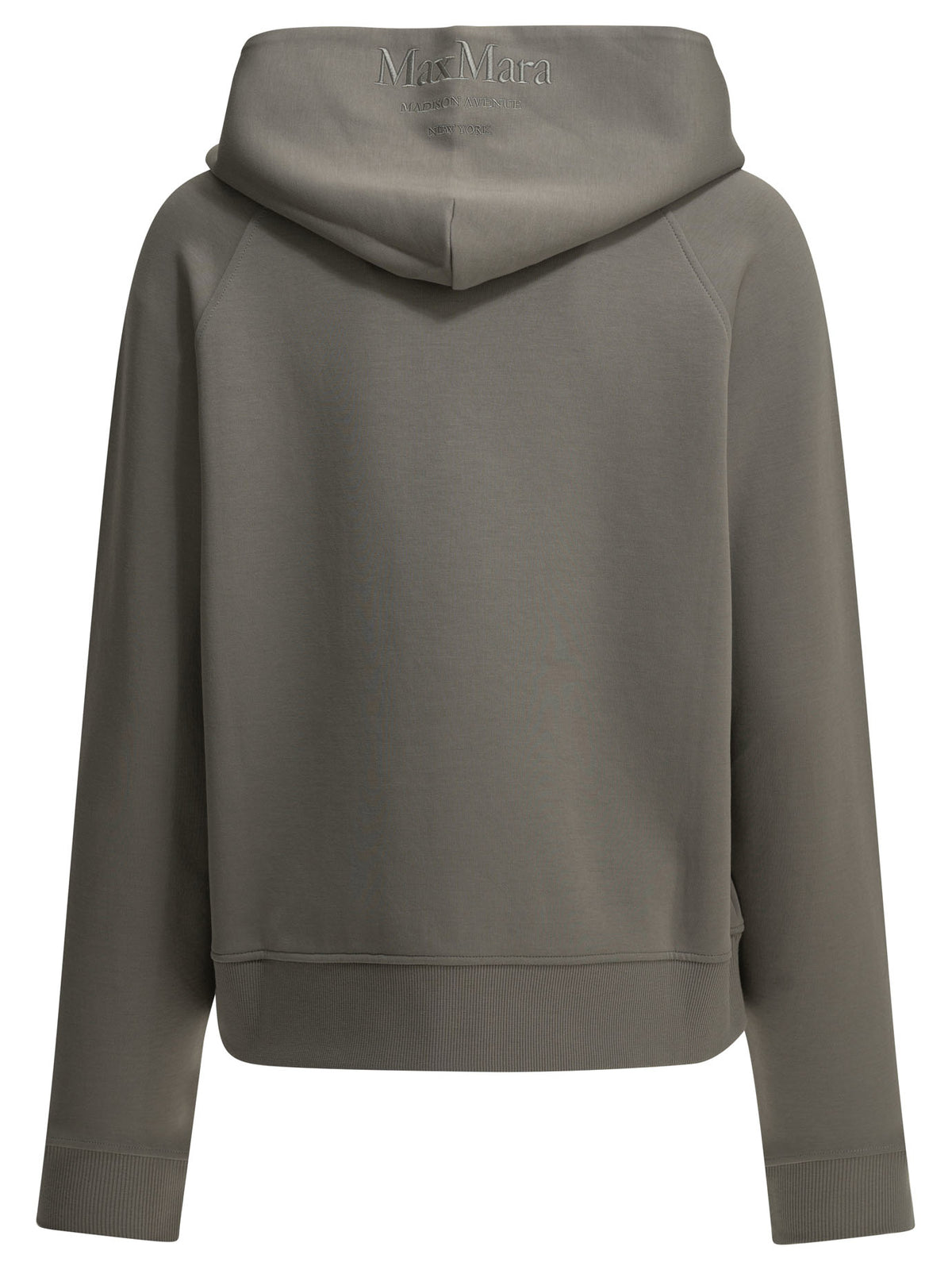 Max Mara Studio Hooded sweatshirt made of cotton jersey - Grey