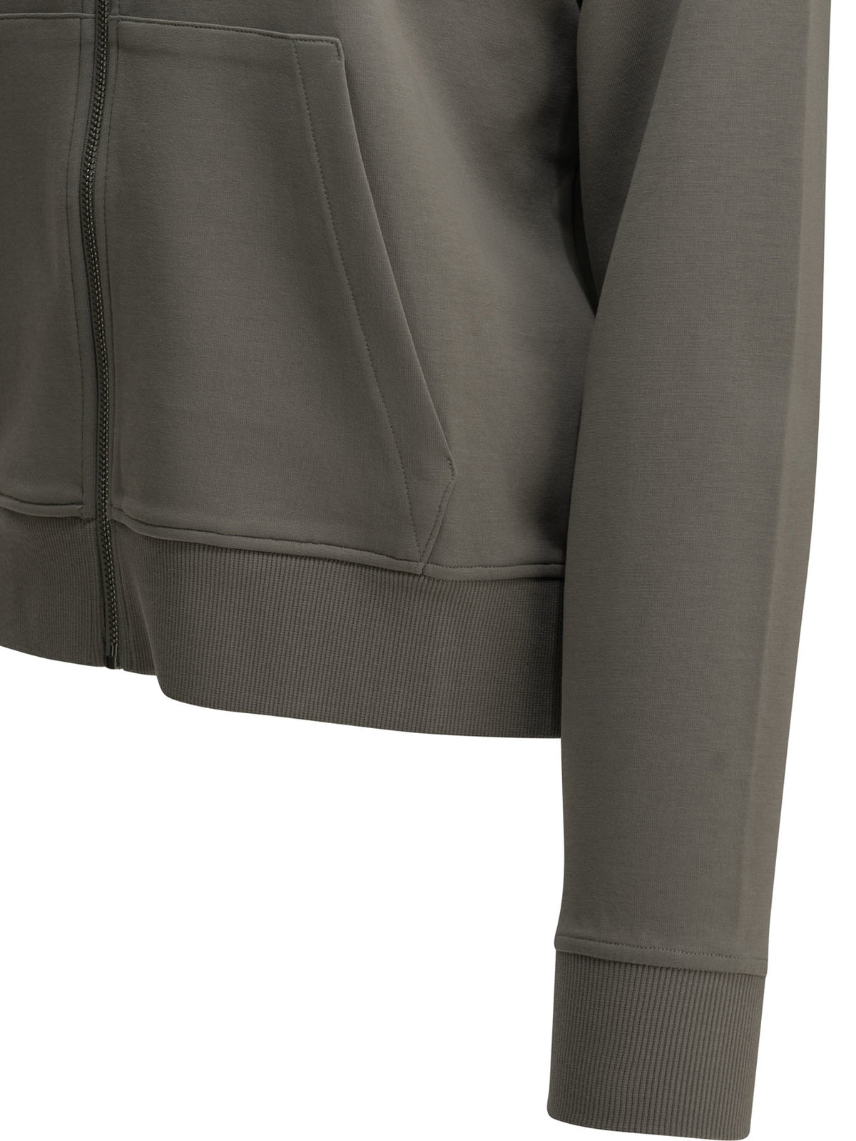 Max Mara Studio Hooded sweatshirt made of cotton jersey - Grey
