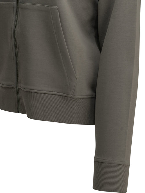 Max Mara Studio Hooded sweatshirt made of cotton jersey - Grey