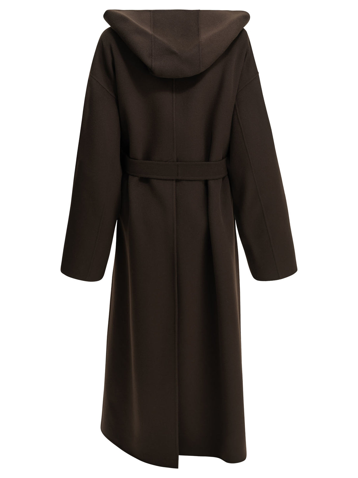 Max Mara Sportmax Long coat in pure wool - Brown