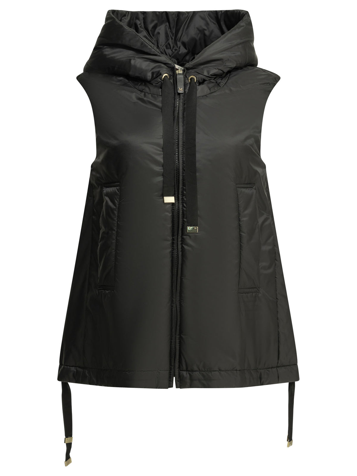 Max Mara The Cube Water-repellent sleeveless jacket - Black