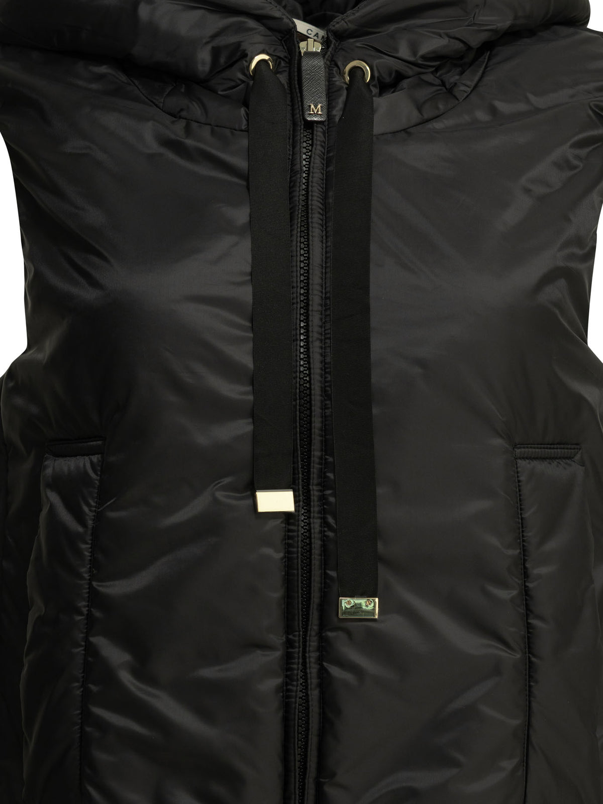 Max Mara The Cube Water-repellent sleeveless jacket - Black