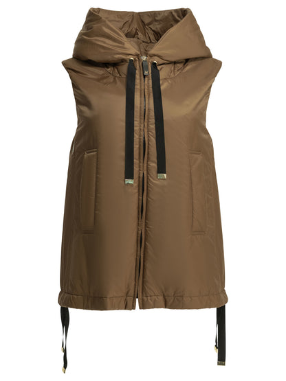 Max Mara The Cube Water-repellent sleeveless jacket - Brown