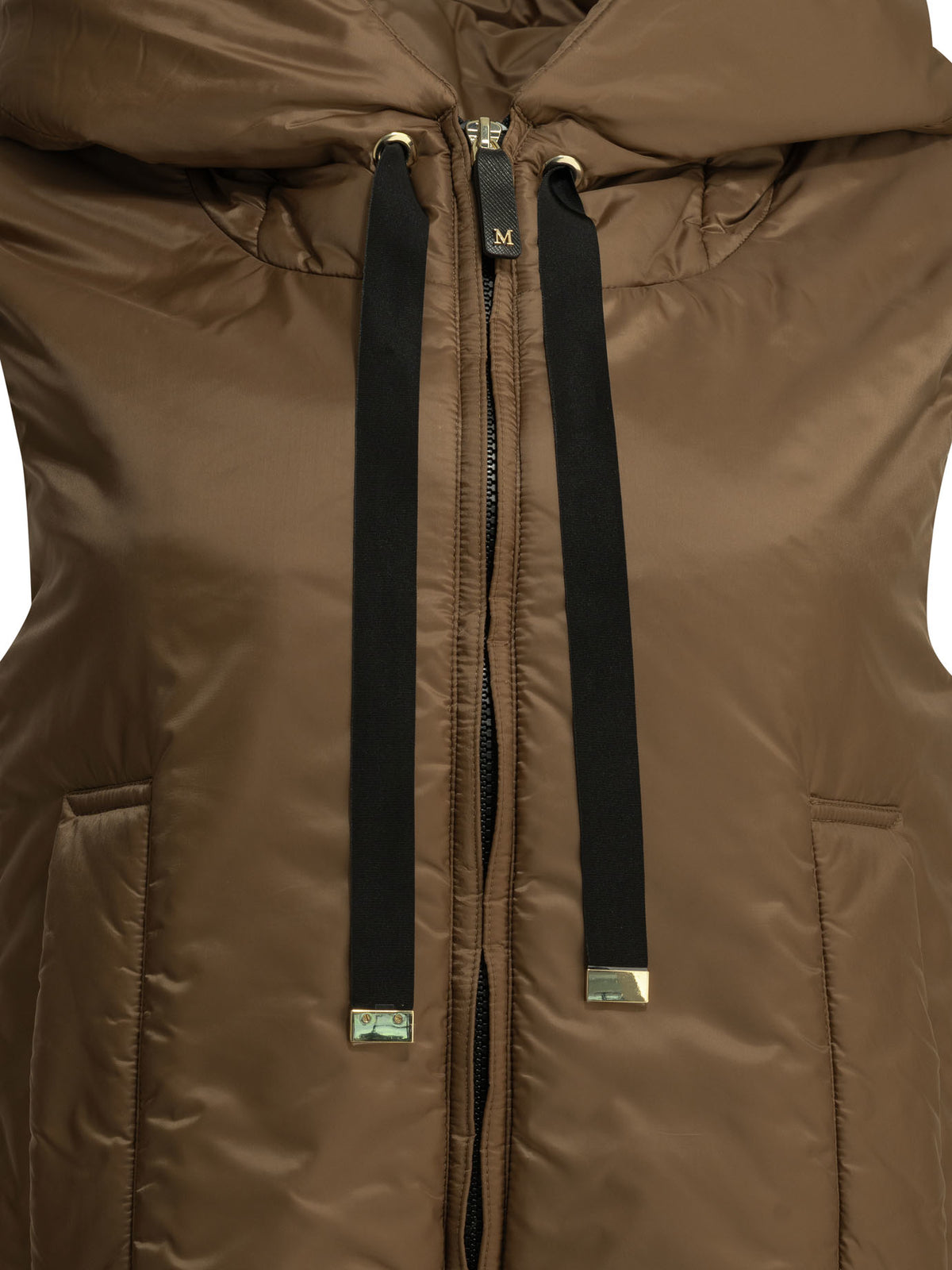Max Mara The Cube Water-repellent sleeveless jacket - Brown