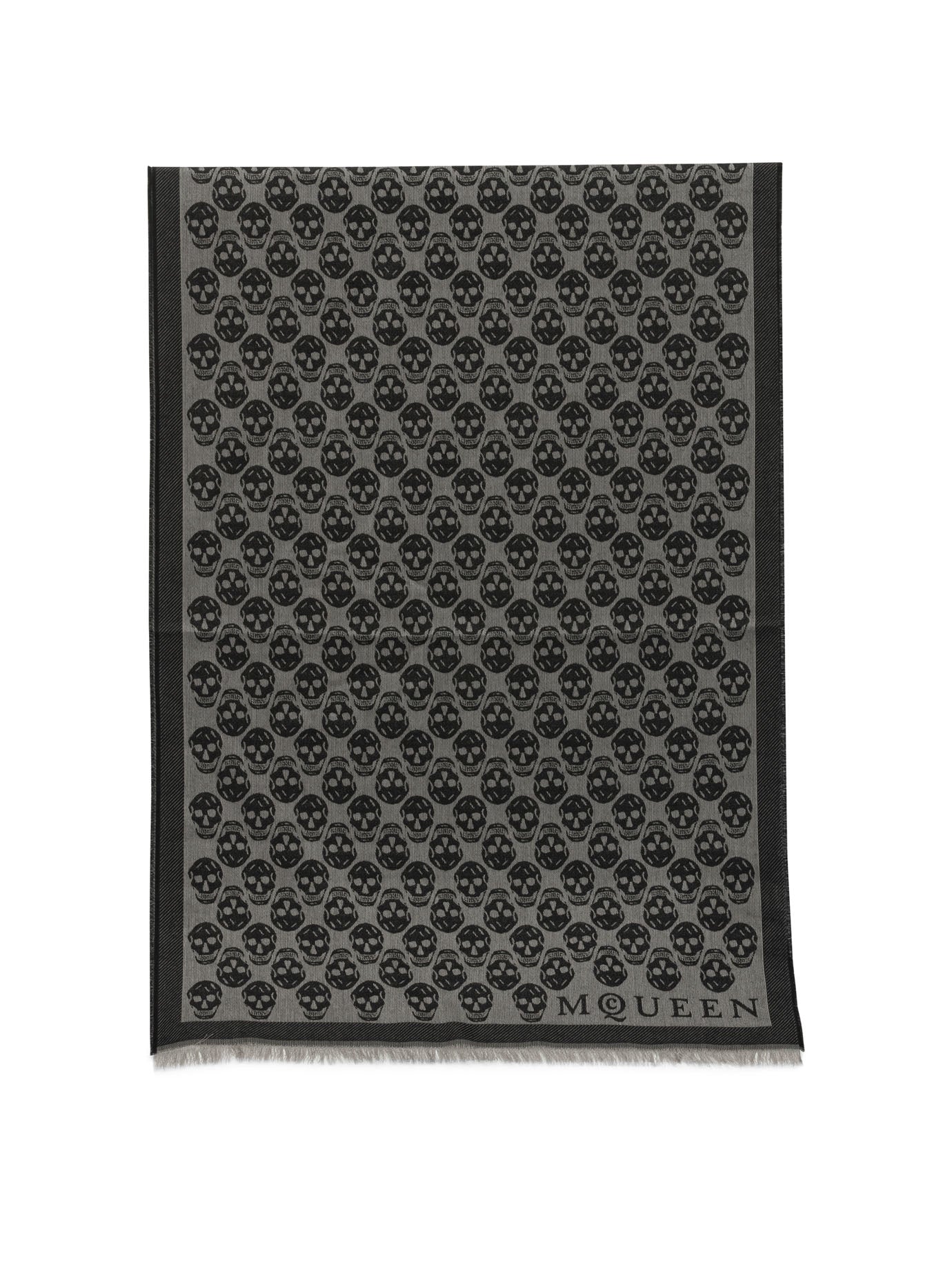 Mcqueen Scarves & Silk scarves - Grey