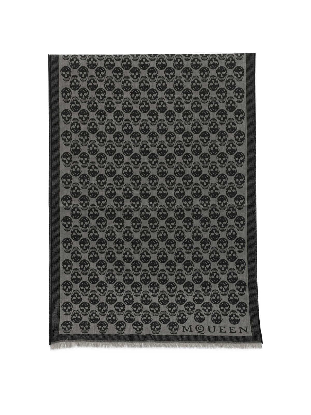 Mcqueen Scarves & Silk scarves - Grey