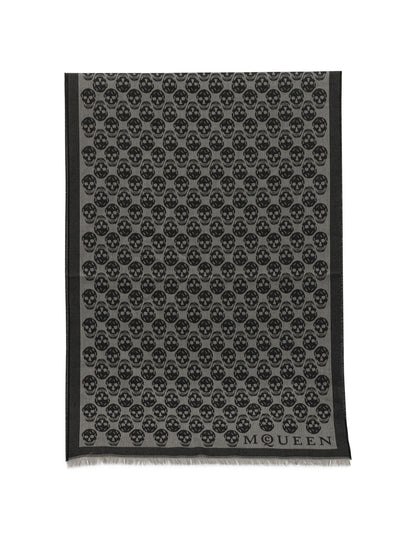 Mcqueen Scarves & Silk scarves - Grey
