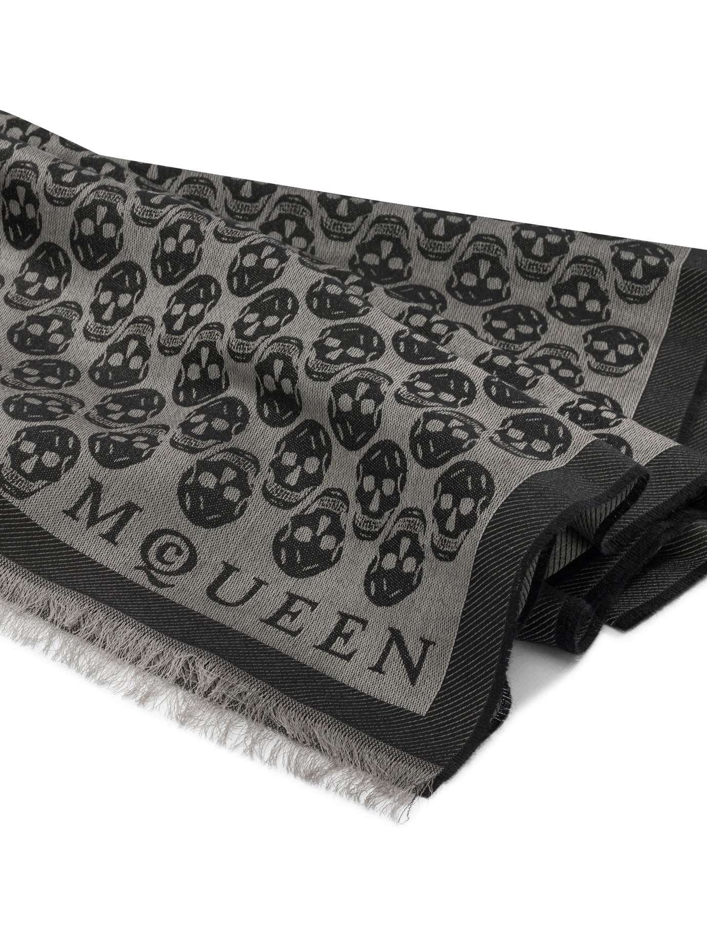 Mcqueen Scarves & Silk scarves - Grey