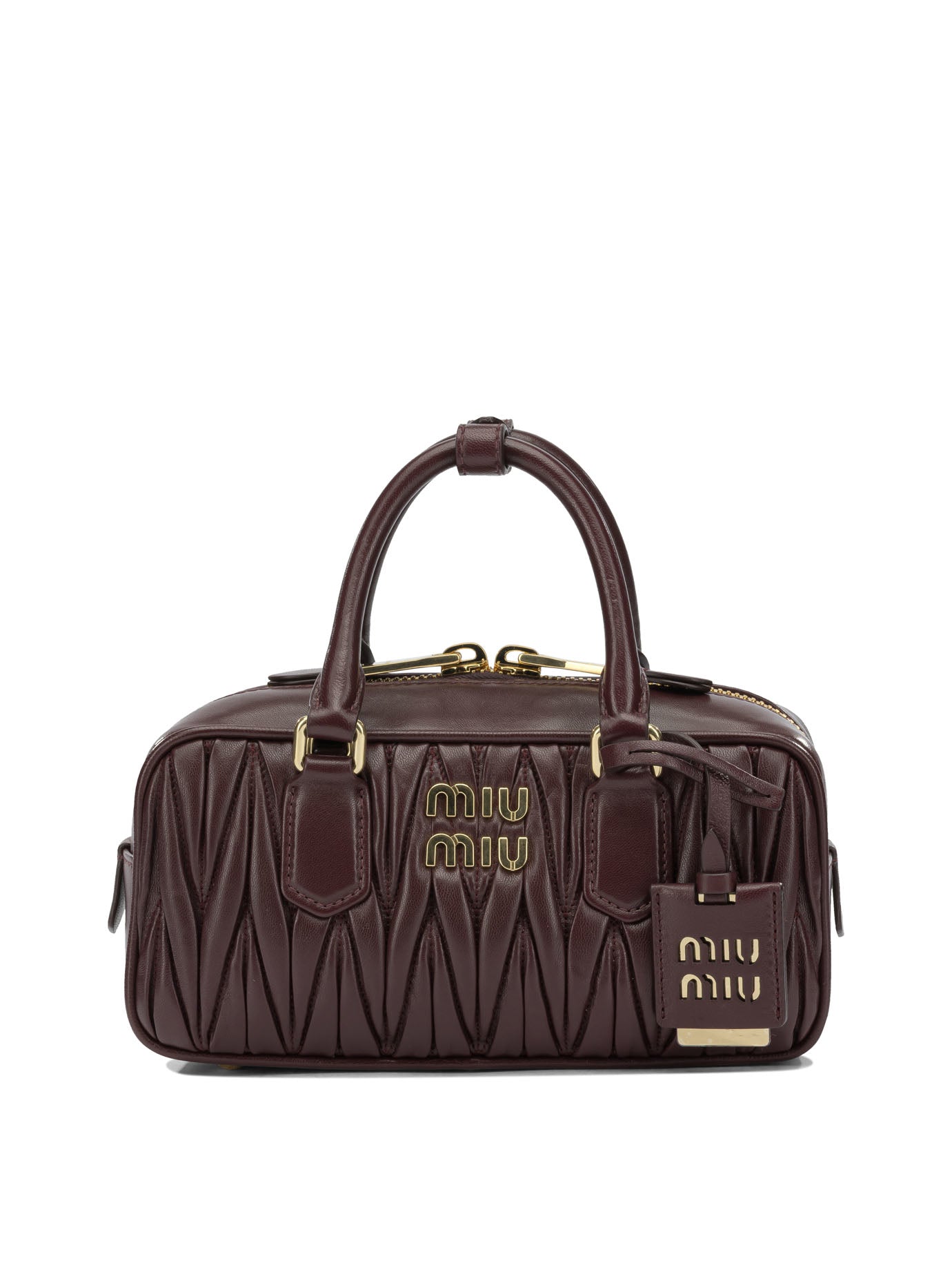 Miu Miu "Arcadie" small handbag - Bordeaux