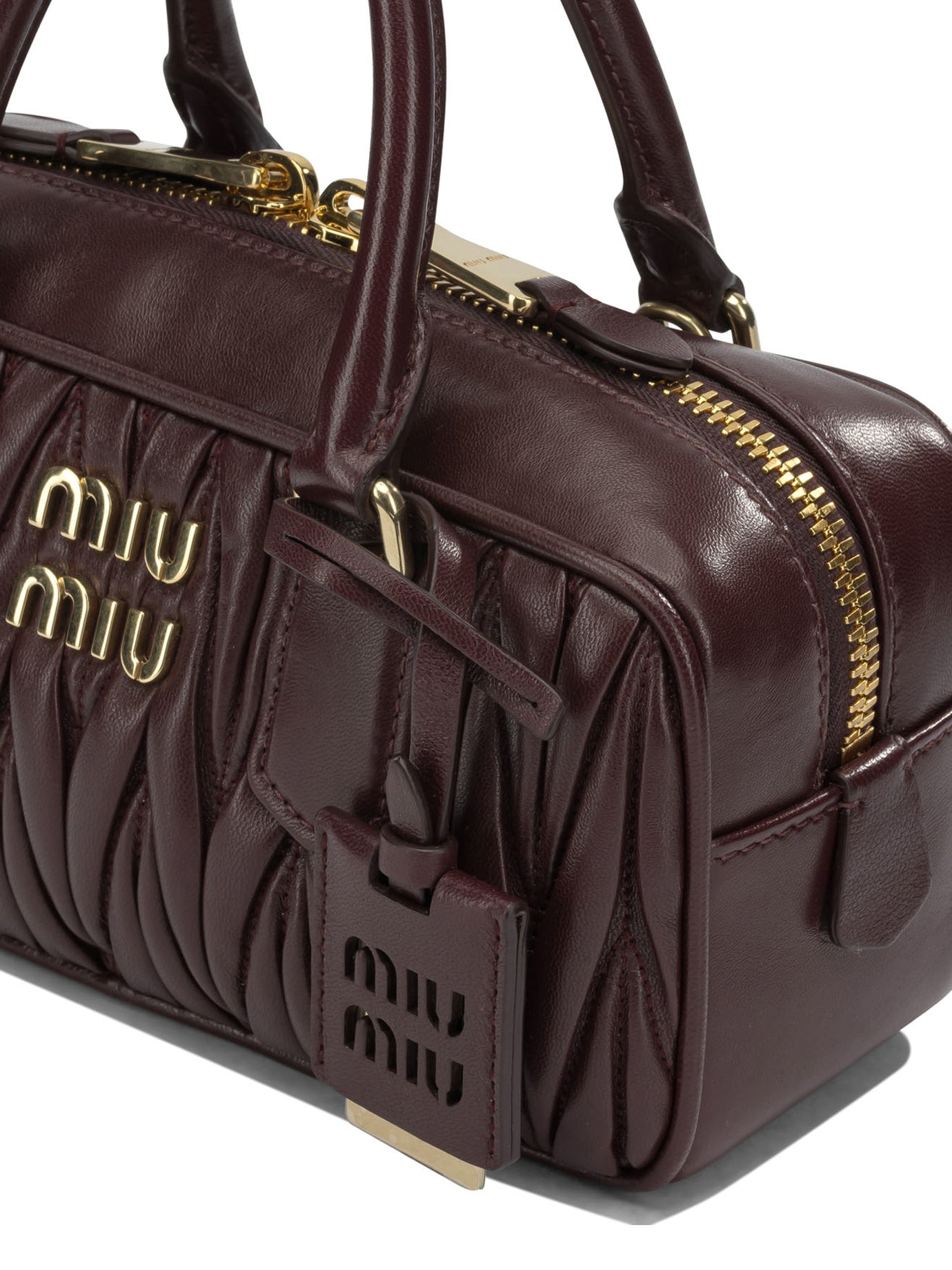 Miu Miu "Arcadie" small handbag - Bordeaux
