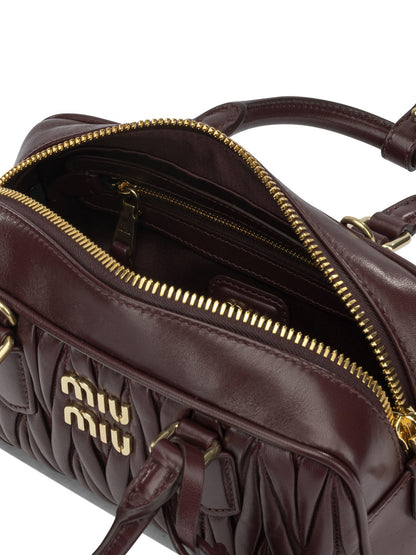 Miu Miu "Arcadie" small handbag - Bordeaux