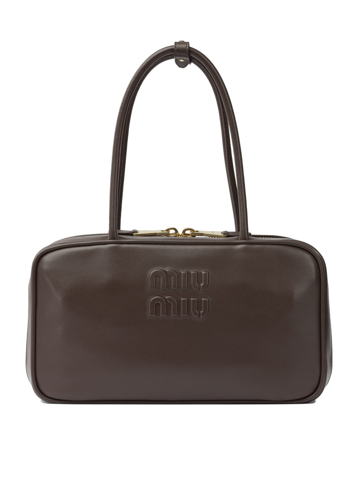 Miu Miu "Beau" Medium Handbag - Brown