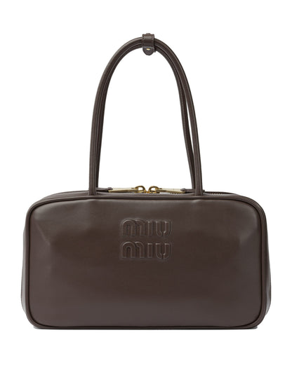 Miu Miu "Beau" Medium Handbag - Brown