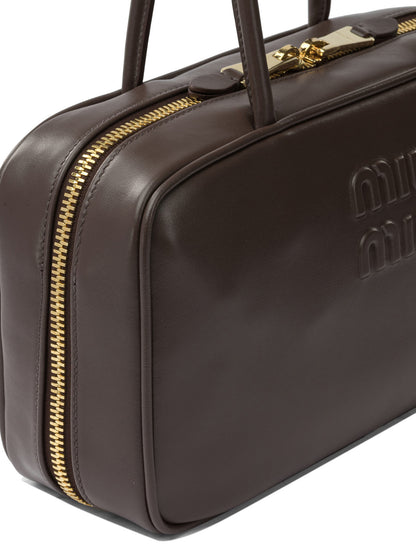 Miu Miu "Beau" Medium Handbag - Brown