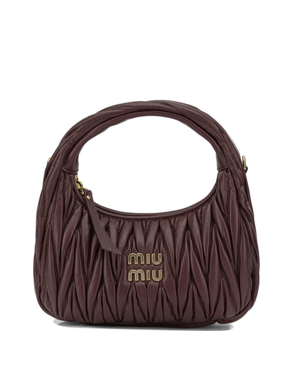 Miu Miu "Wander" Small handbag - Bordeaux