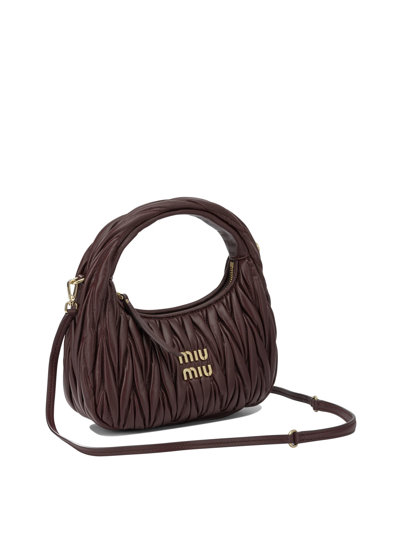 Miu Miu "Wander" Small handbag - Bordeaux