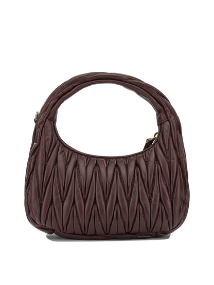 Miu Miu "Wander" Small handbag - Bordeaux
