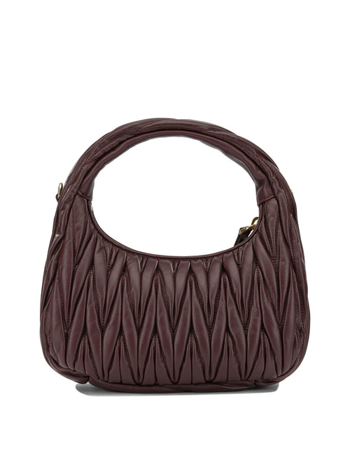 Miu Miu "Wander" Small handbag - Bordeaux