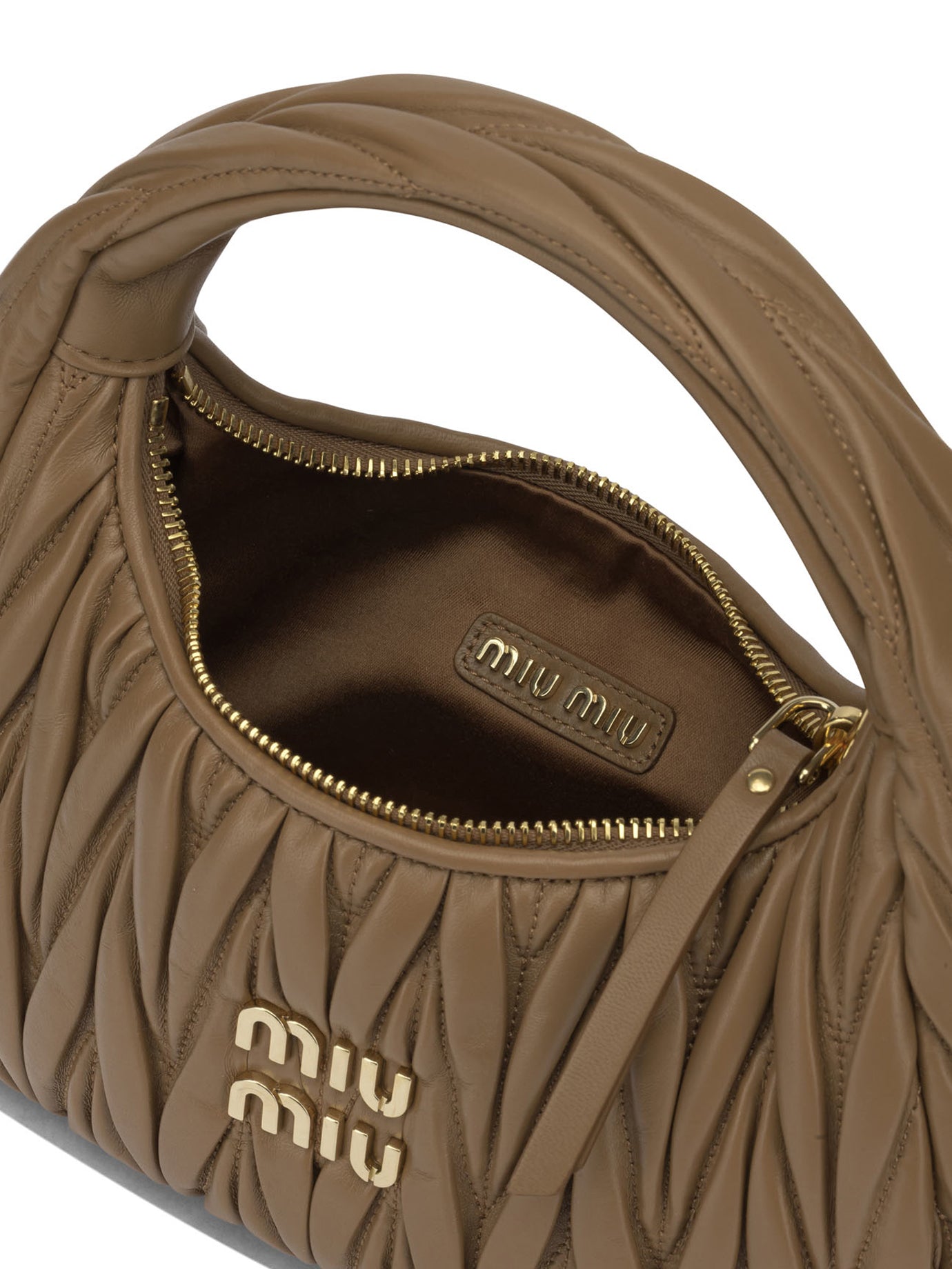 Miu Miu "Wander" Small handbag - Brown