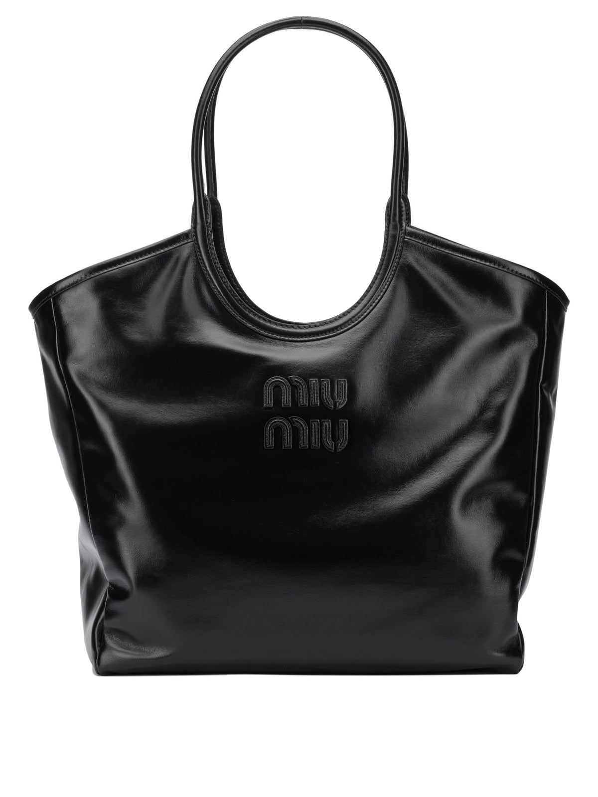 Miu Miu "Ivy" medium shoulder bag - Black