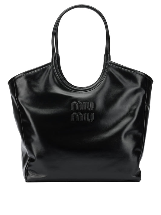 Miu Miu "Ivy" medium shoulder bag - Black