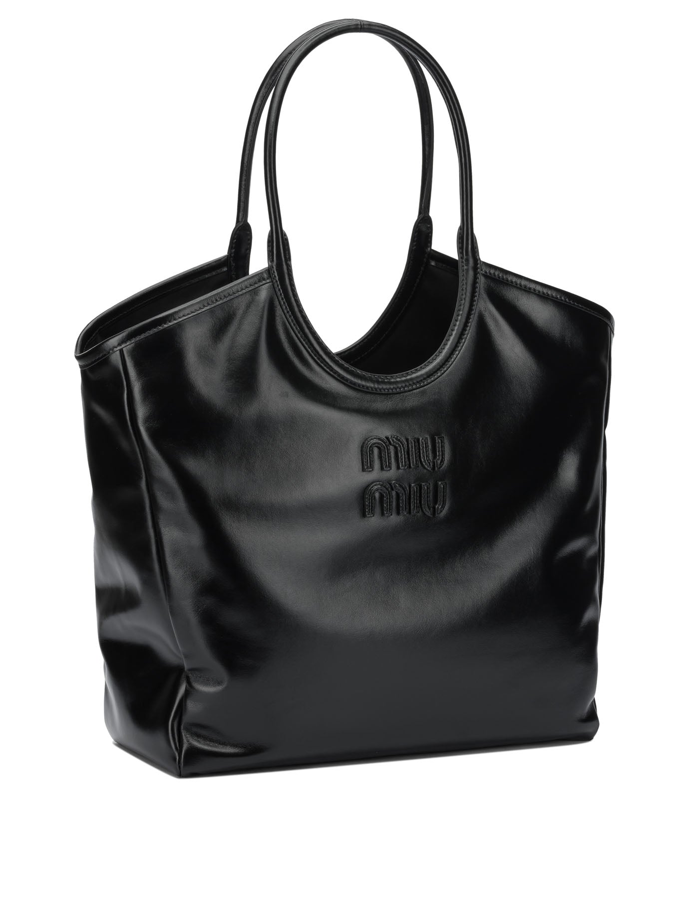 Miu Miu "Ivy" medium shoulder bag - Black