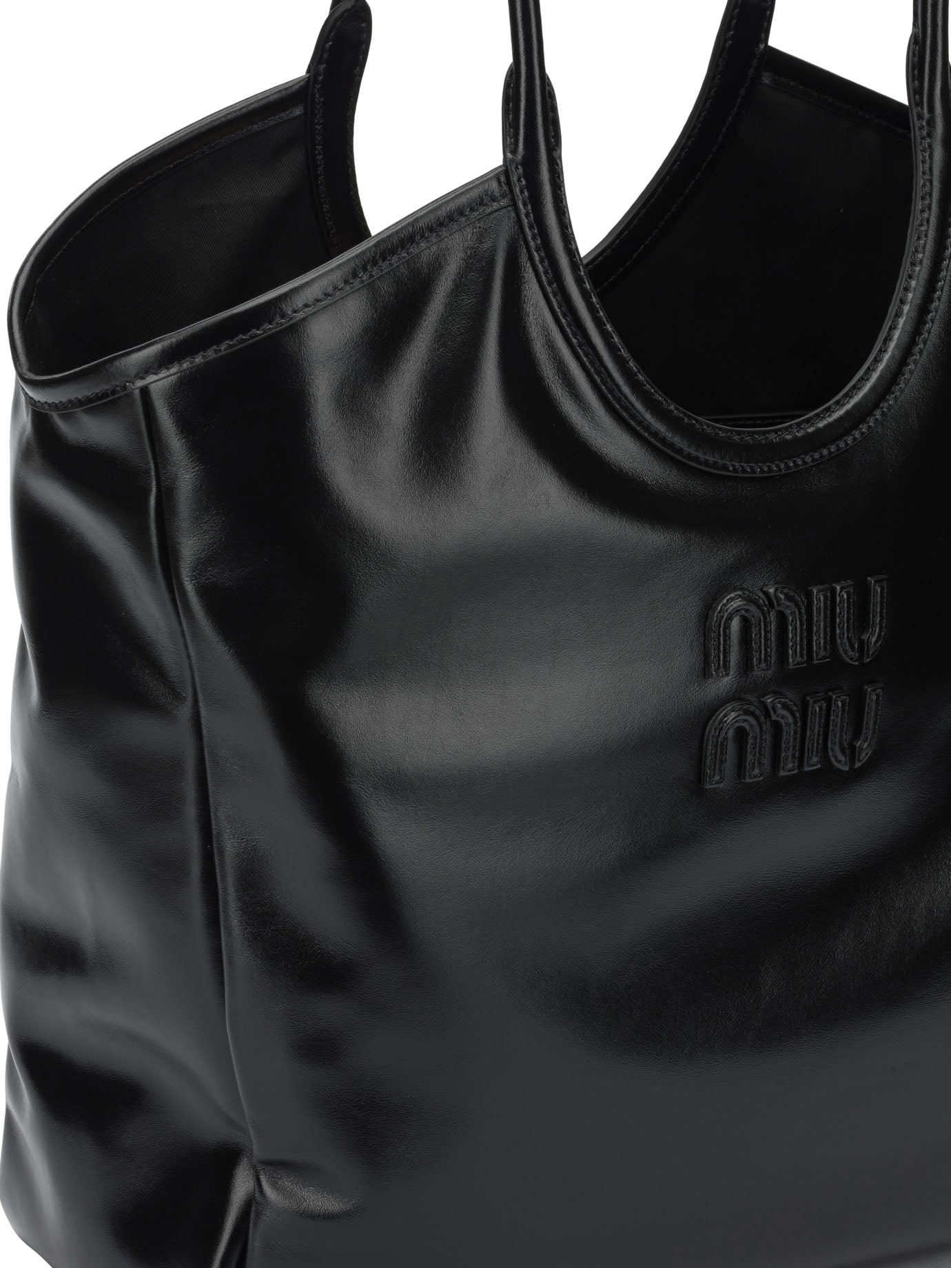 Miu Miu "Ivy" medium shoulder bag - Black