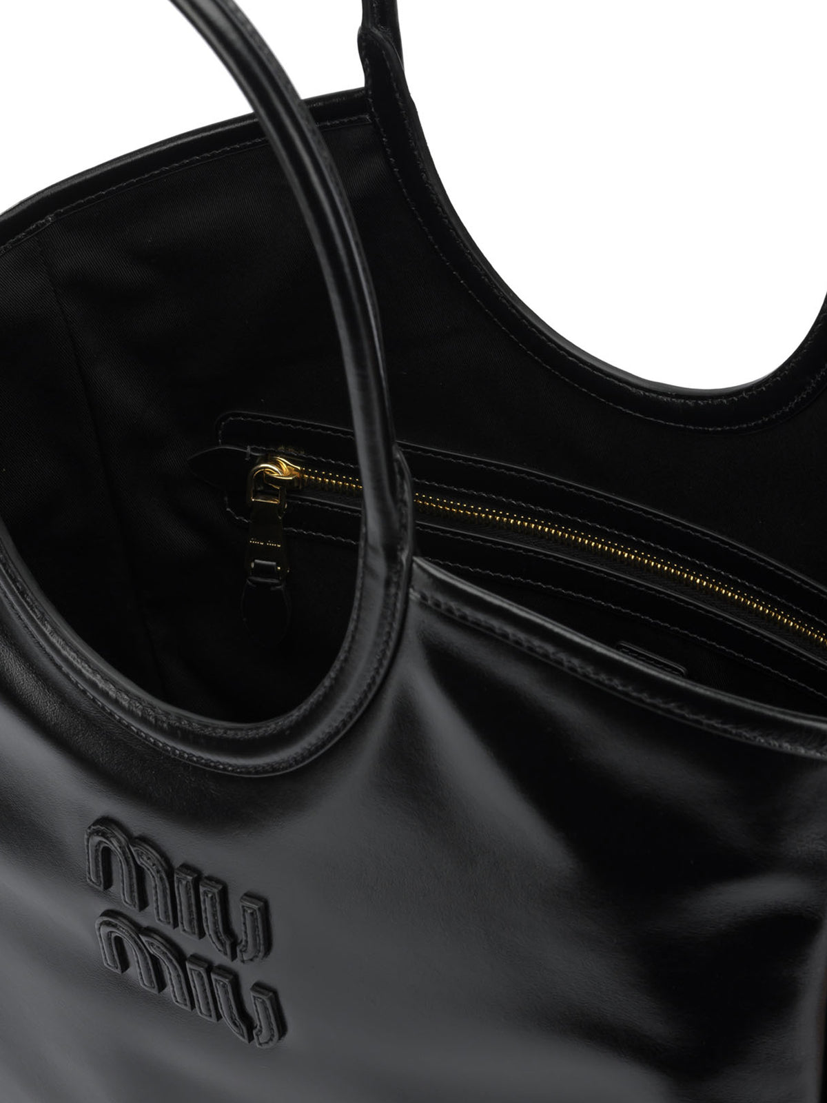 Miu Miu "Ivy" medium shoulder bag - Black