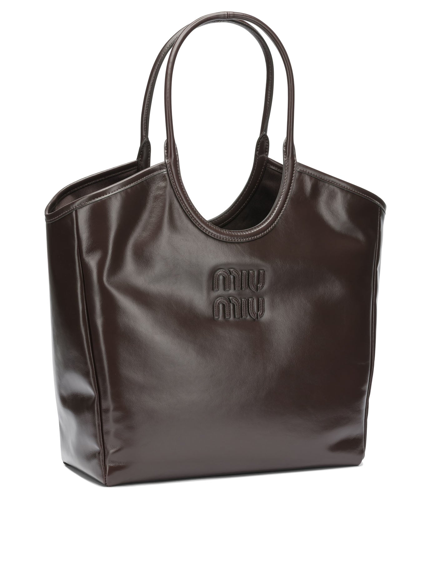 Miu Miu "Ivy" medium shoulder bag - Brown