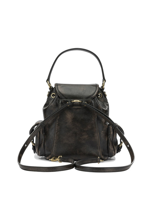 Miu Miu Leather backpack - Black