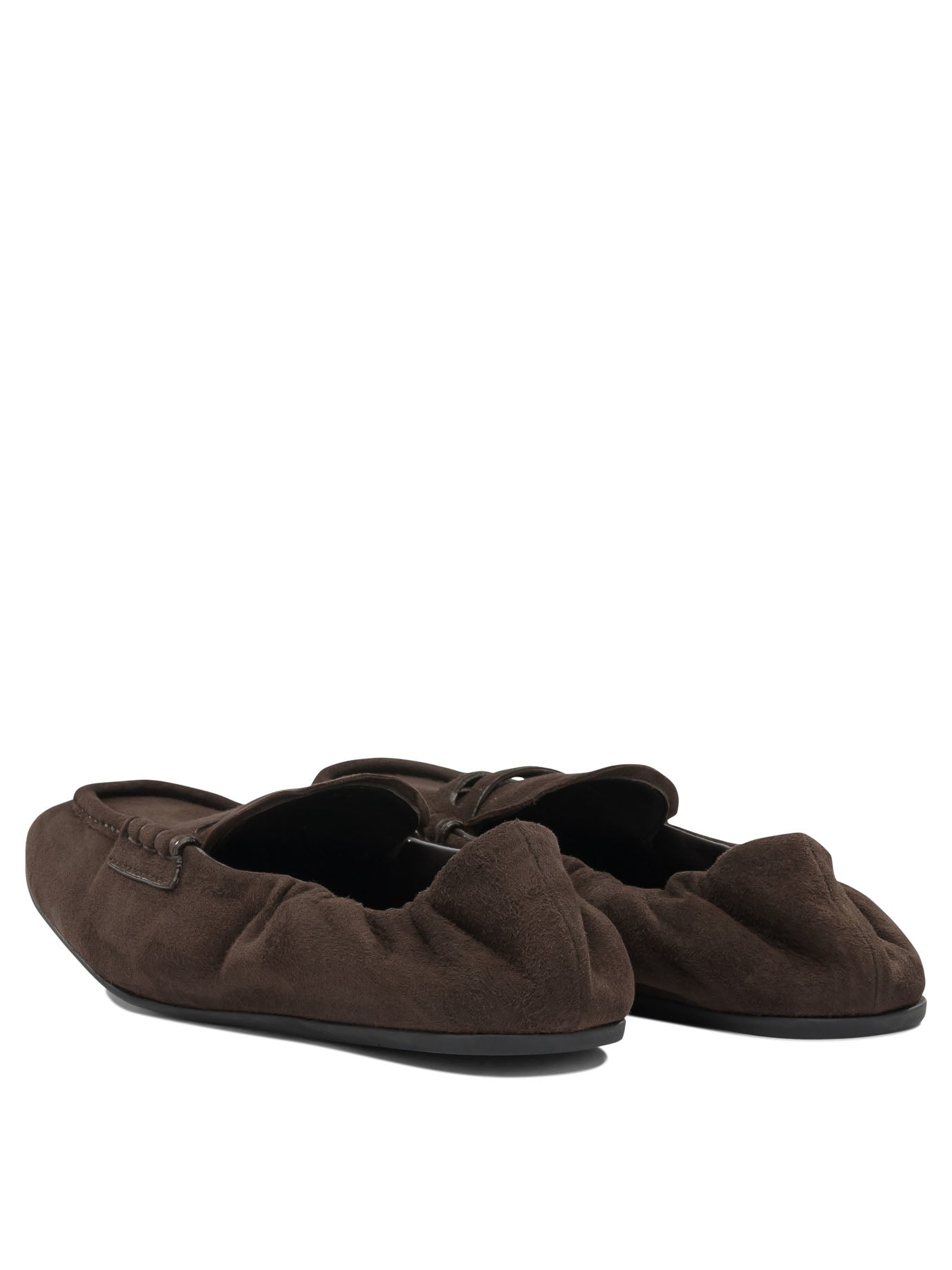 Miu Miu "Ruches" loafers - Brown