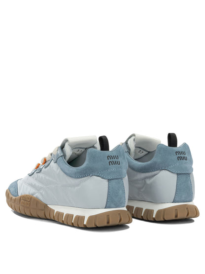 Miu Miu "Tyre" low sneakers - Light Blue