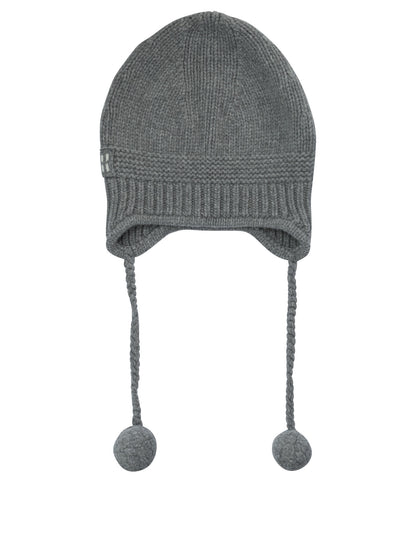 Miu Miu Virgin wool and cashmere beanie - Grey