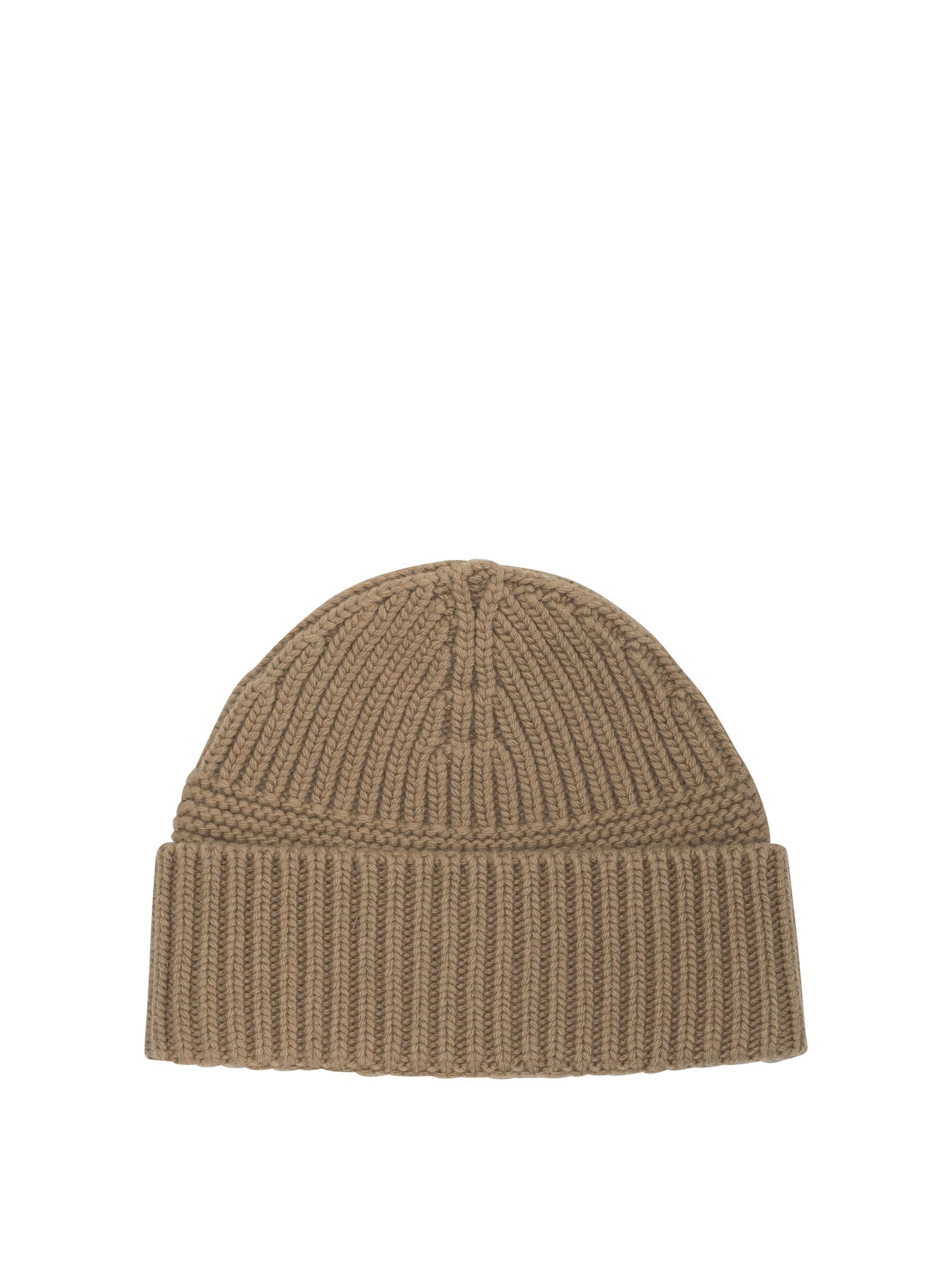 Miu Miu Wool and cashmere beanie with logo - Brown