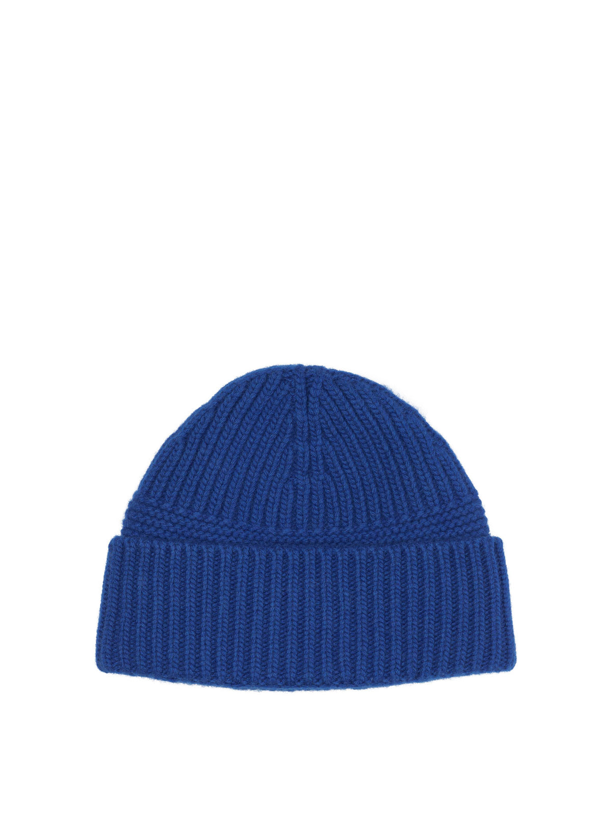 Miu Miu Wool and cashmere beanie with logo - Blue