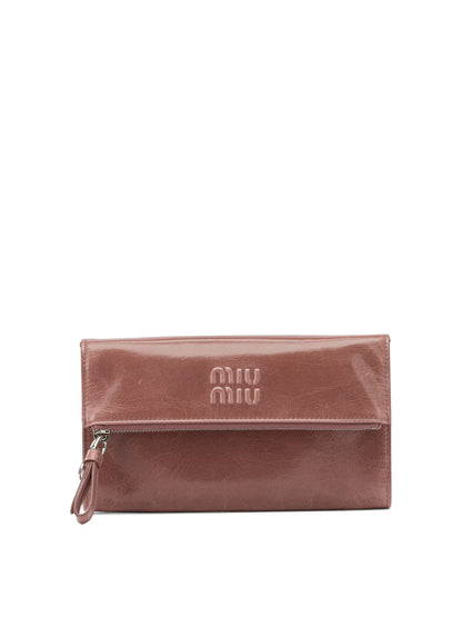 Miu Miu Small crossbody bag with logo - Pink