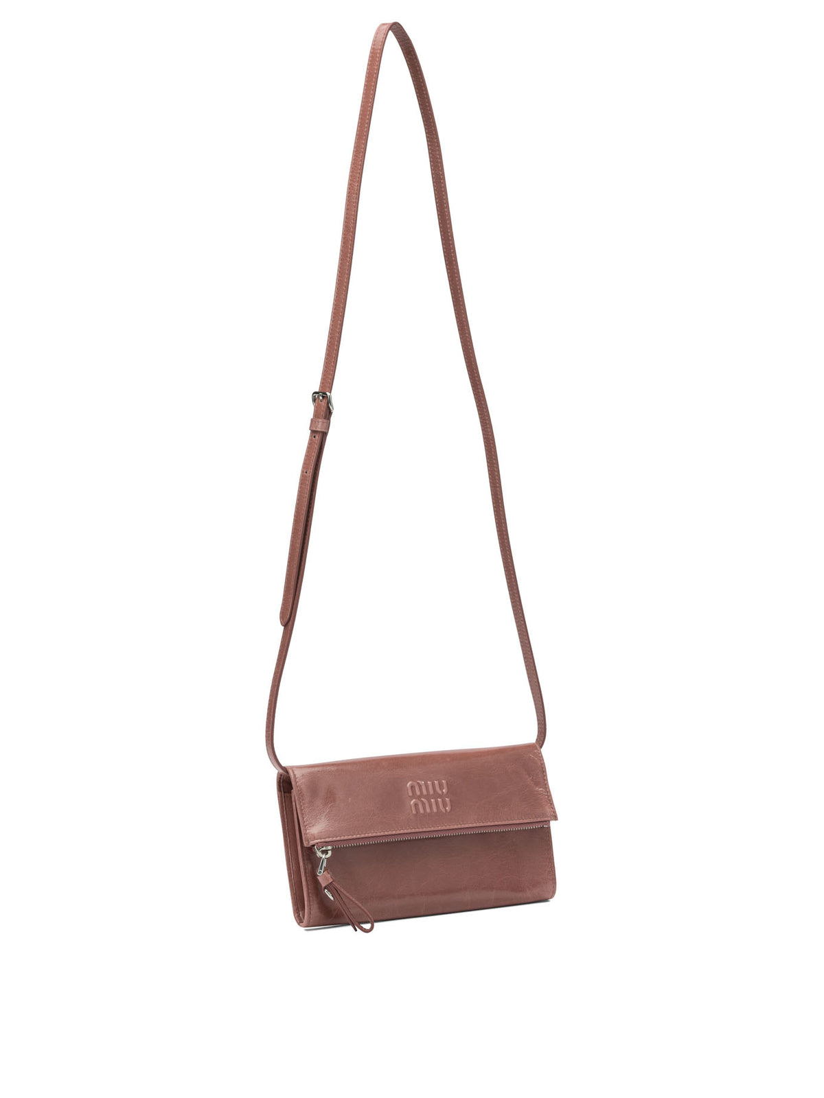 Miu Miu Small crossbody bag with logo - Pink
