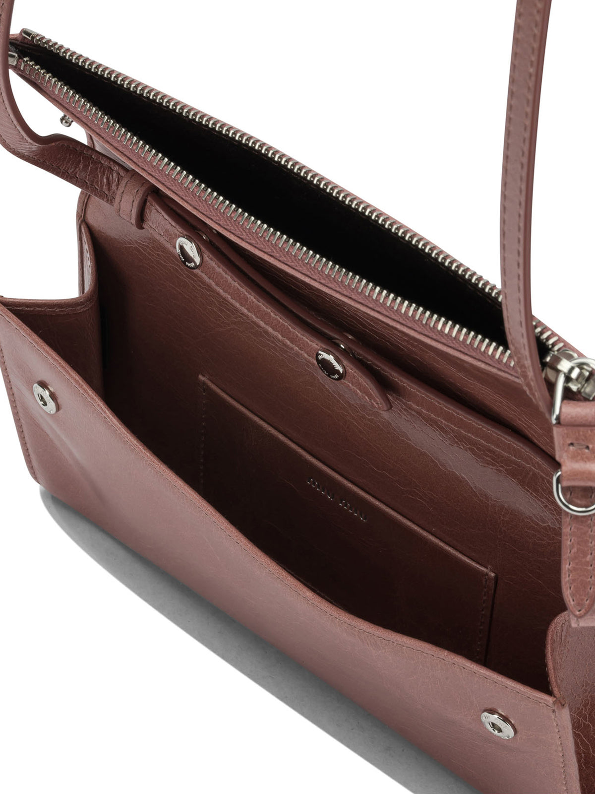 Miu Miu Small crossbody bag with logo - Pink