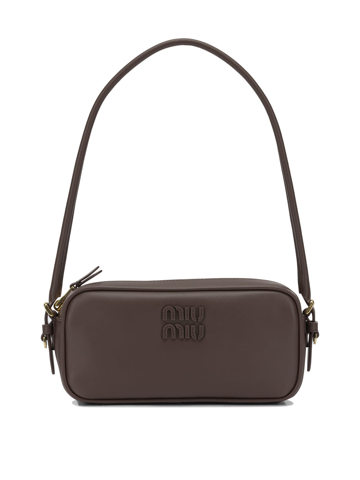 Miu Miu Small shoulder bag with logo - Brown