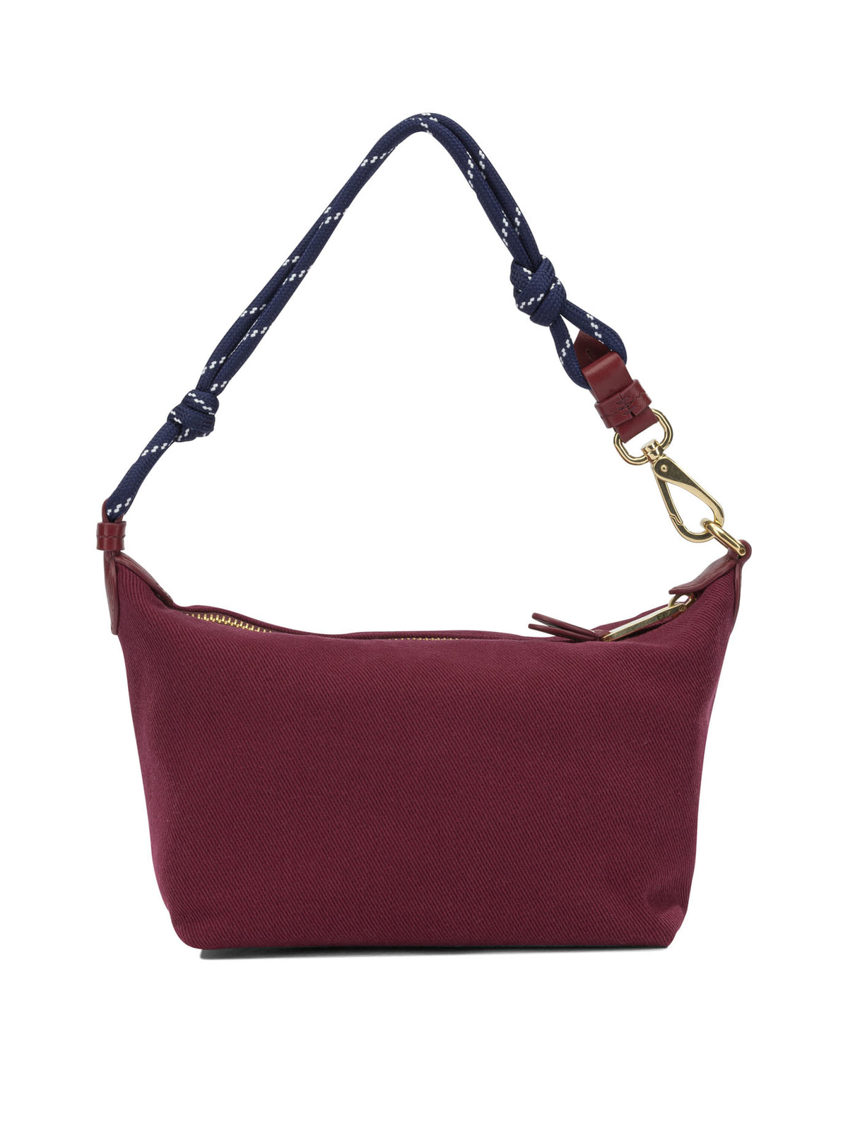 Miu Miu Small logo shoulder bag - Bordeaux