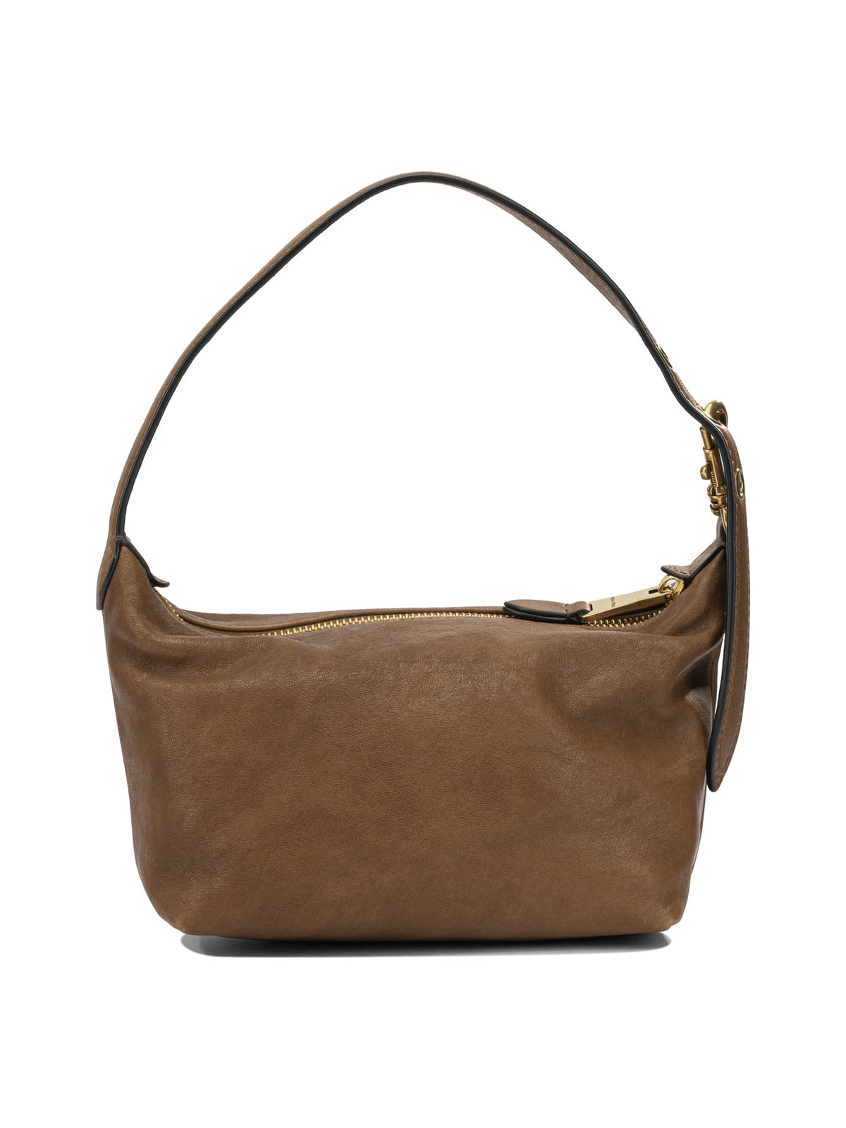 Miu Miu Small logo shoulder bag - Brown