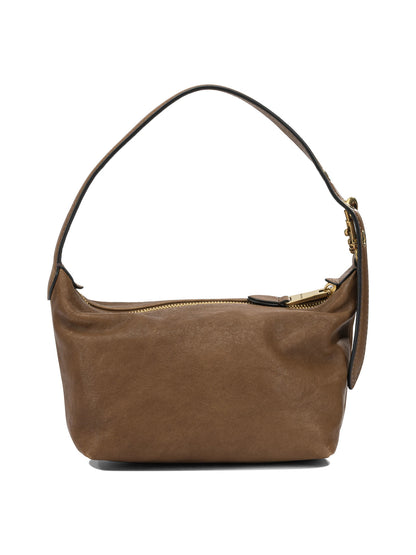 Miu Miu Small logo shoulder bag - Brown