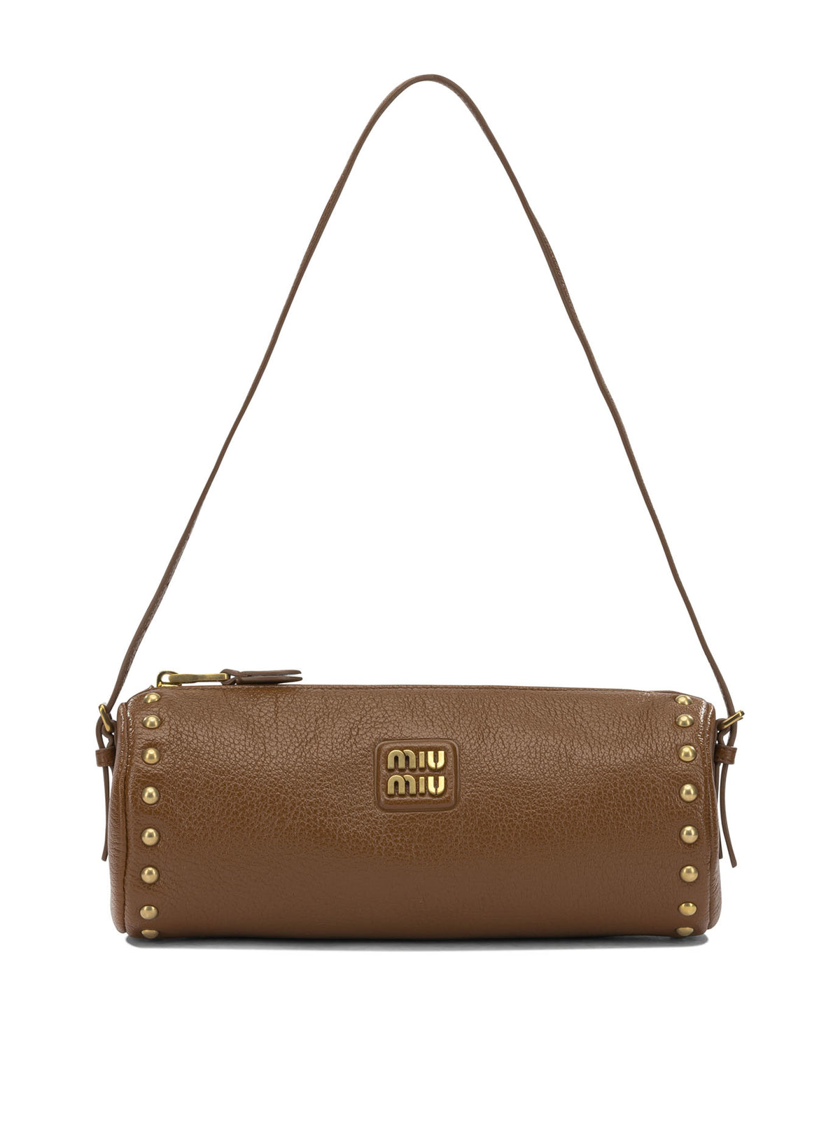 Miu Miu Small leather shoulder bag - Brown